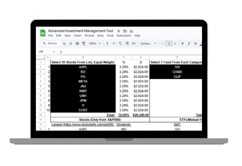 Advanced Investment Management Tool