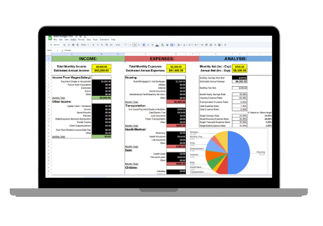 Basic Budget Excel Finance Tool